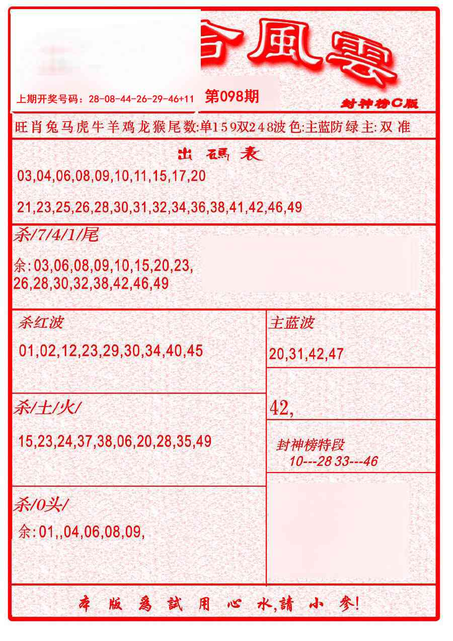 098期六合风云B[图]