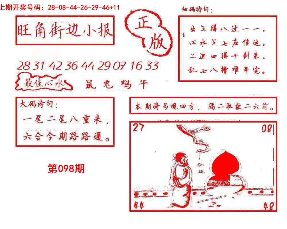 098期旺角街边小报[图]